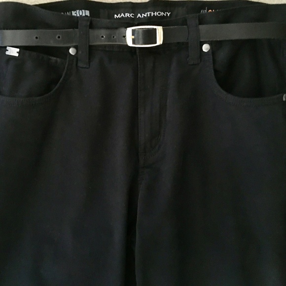 BRAND NEW Marc Anthony Straight Leg Slim Fit Men's Trousers 32" X 30" - Picture 1 of 12